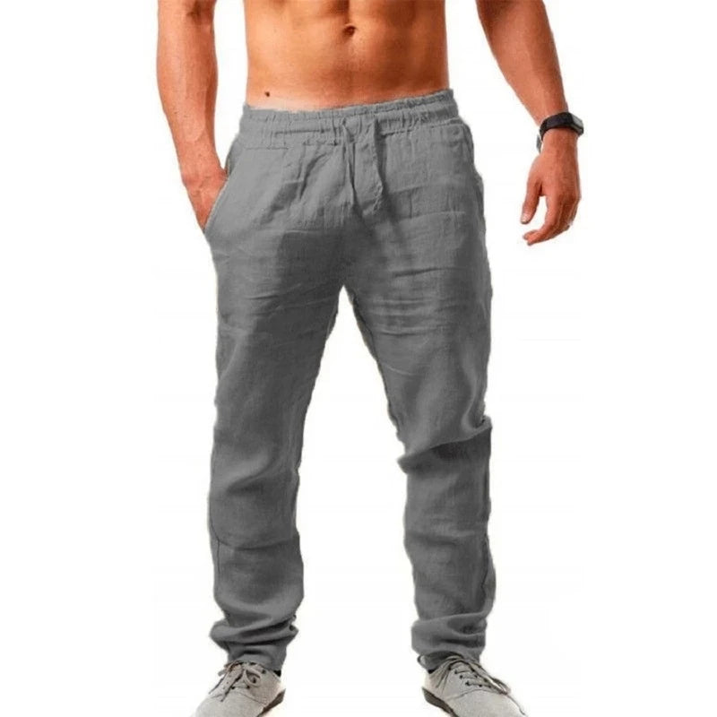Pantalón de Lino Fluido