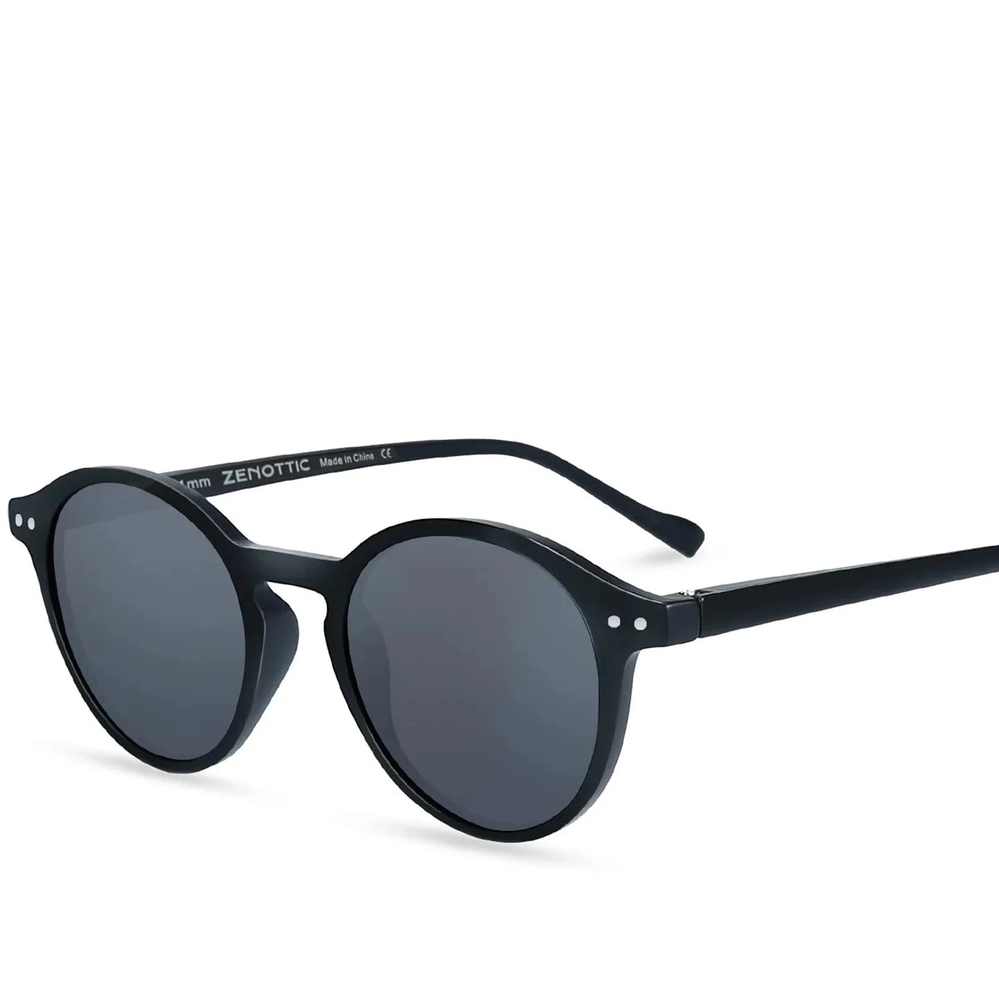 Gafas Round Vintage Polarizadas – Tonos de la Costa