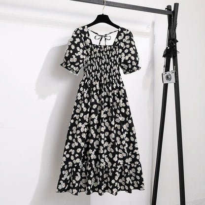 Vestido de Gasa con Toque Flamenco – Silueta A