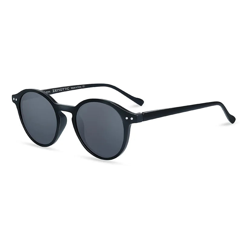 Gafas Round Vintage Polarizadas – Tonos de la Costa