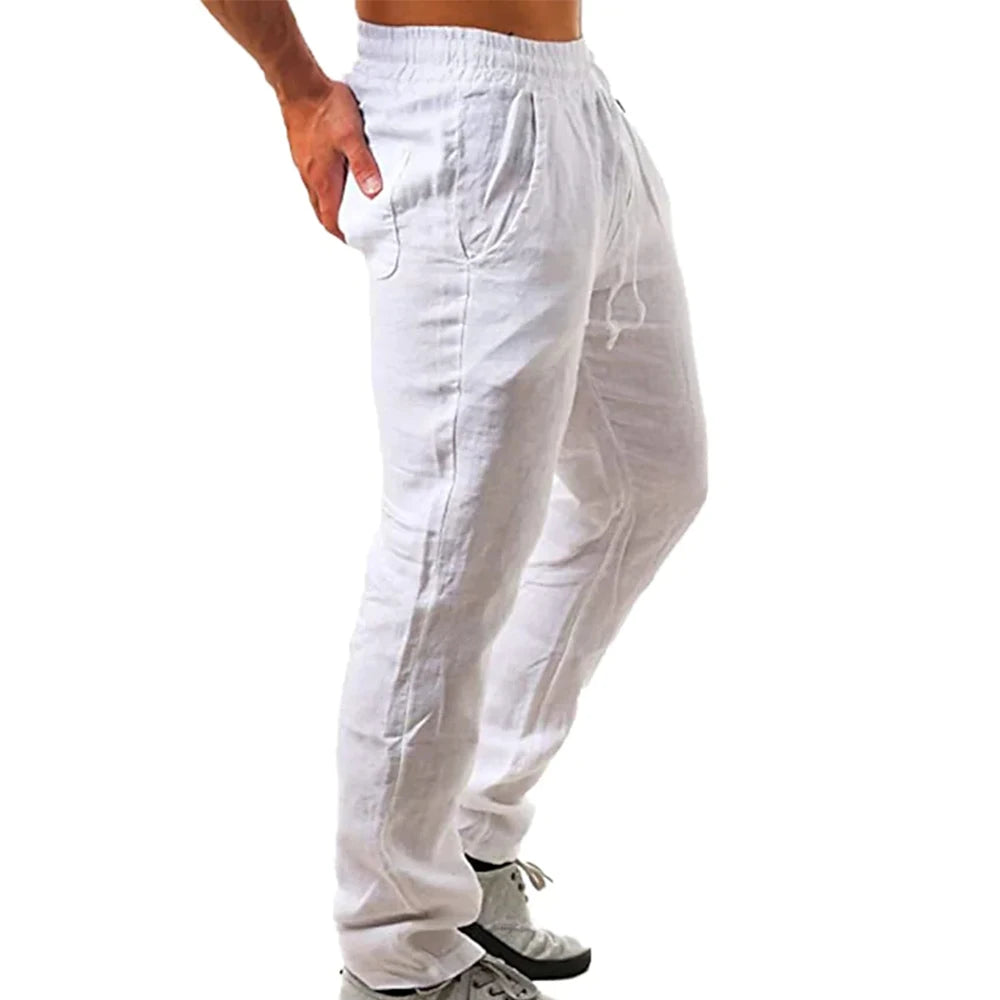 Pantalón de Lino Fluido