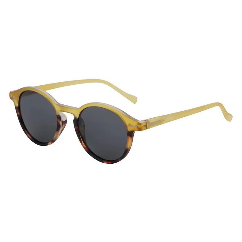 Gafas Round Vintage Polarizadas – Tonos de la Costa