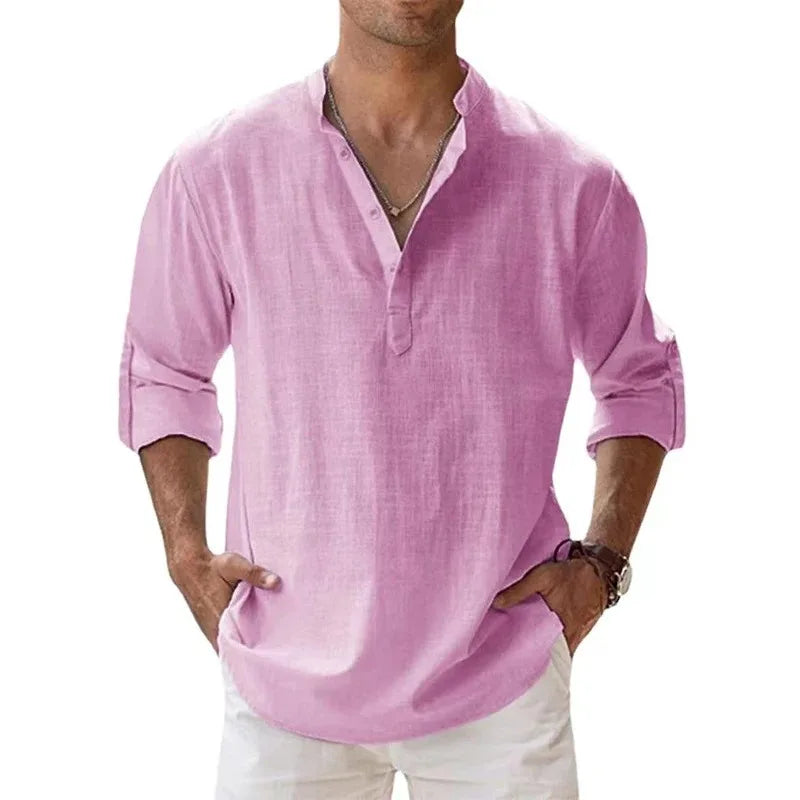 Camisa Henley Atardecer – Edición Sevilla