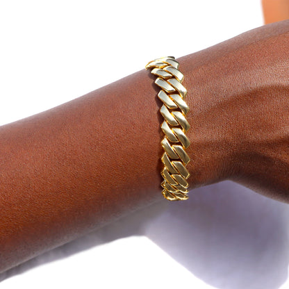 Pulsera de Eslabones Iced Out – Edición Brisa de Ibiza