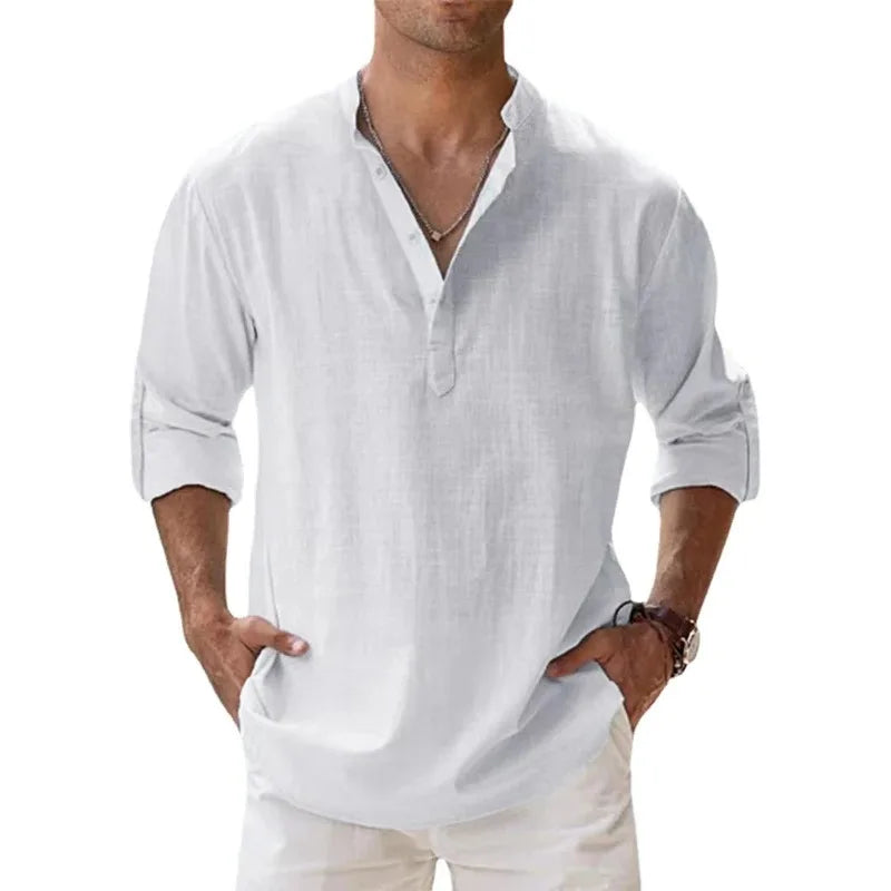 Camisa Henley Atardecer – Edición Sevilla