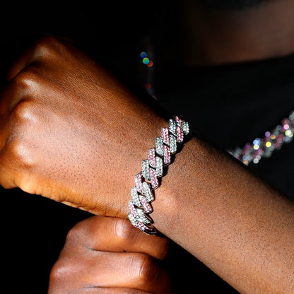 Pulsera de Eslabones Iced Out – Edición Brisa de Ibiza