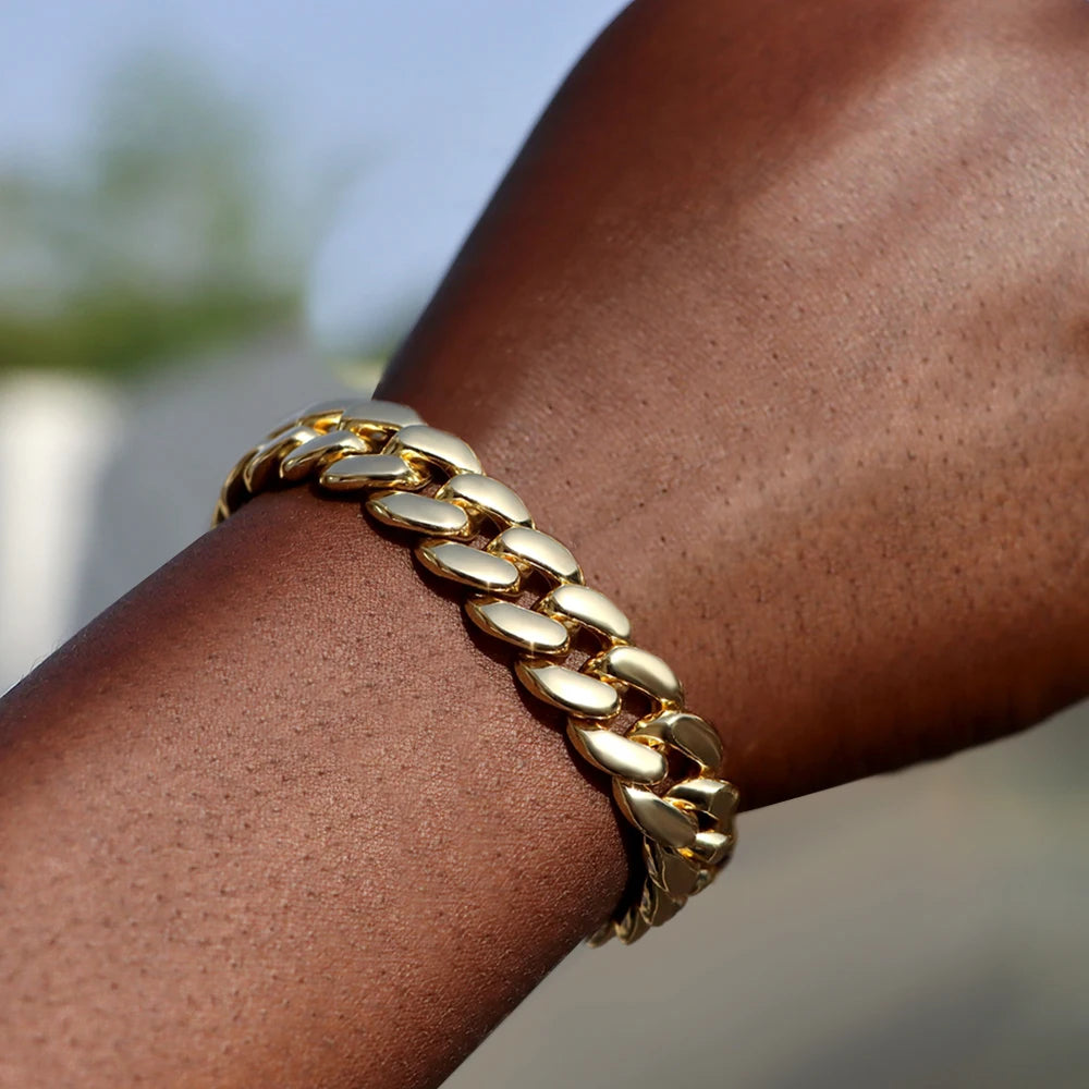 Pulsera de Eslabones Iced Out – Edición Brisa de Ibiza