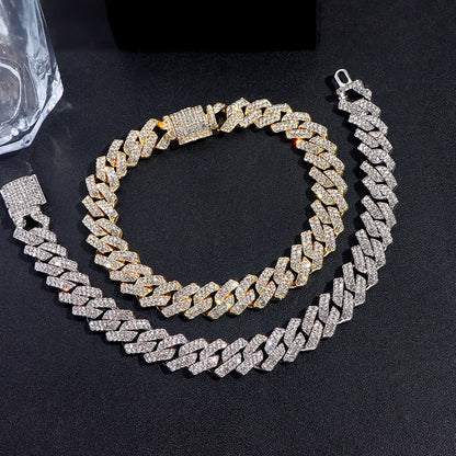 Pulsera de Eslabones Iced Out – Edición Brisa de Ibiza
