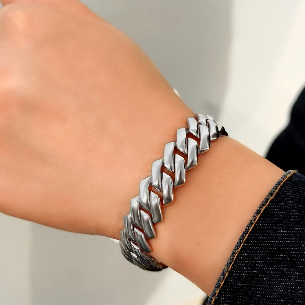 Pulsera de Eslabones Iced Out – Edición Brisa de Ibiza
