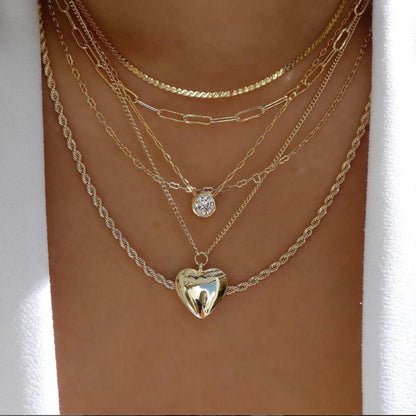 Collar Multicapa con Cristales – Alma Atrevida