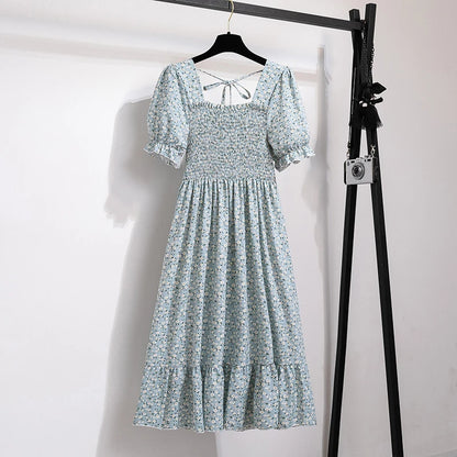 Vestido de Gasa con Toque Flamenco – Silueta A