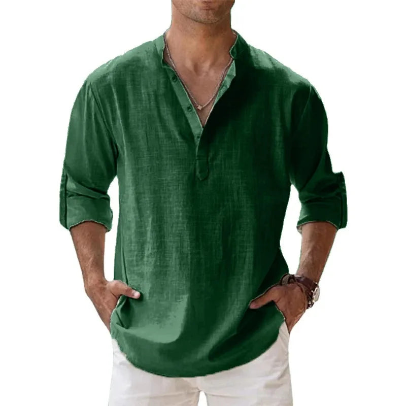 Camisa Henley Atardecer – Edición Sevilla