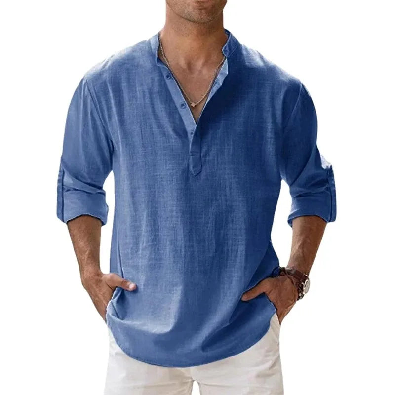 Camisa Henley Atardecer – Edición Sevilla