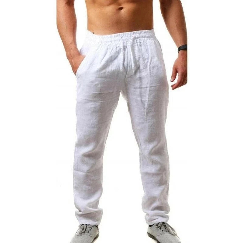 Pantalón de Lino Fluido