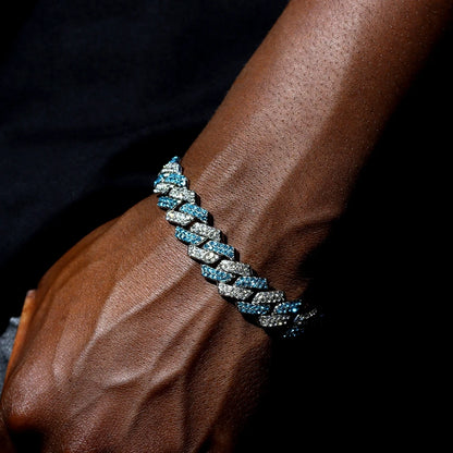 Pulsera de Eslabones Iced Out – Edición Brisa de Ibiza