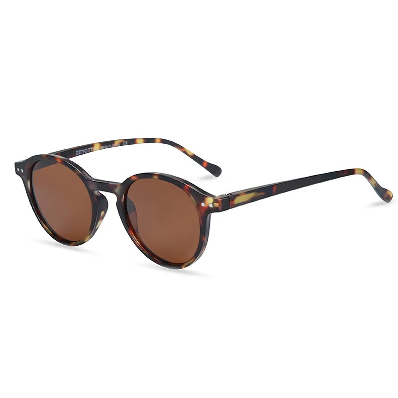 Gafas Round Vintage Polarizadas – Tonos de la Costa
