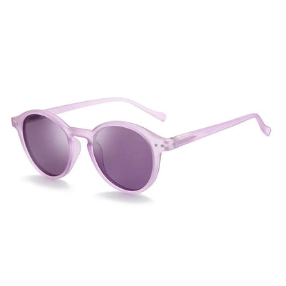 Gafas Round Vintage Polarizadas – Tonos de la Costa